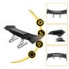 Mini Solar Car Rear Spoiler Tail Light Universal 12V LED Flashing Warning Waterproof Wing with Smart Sensor Modified Accessories