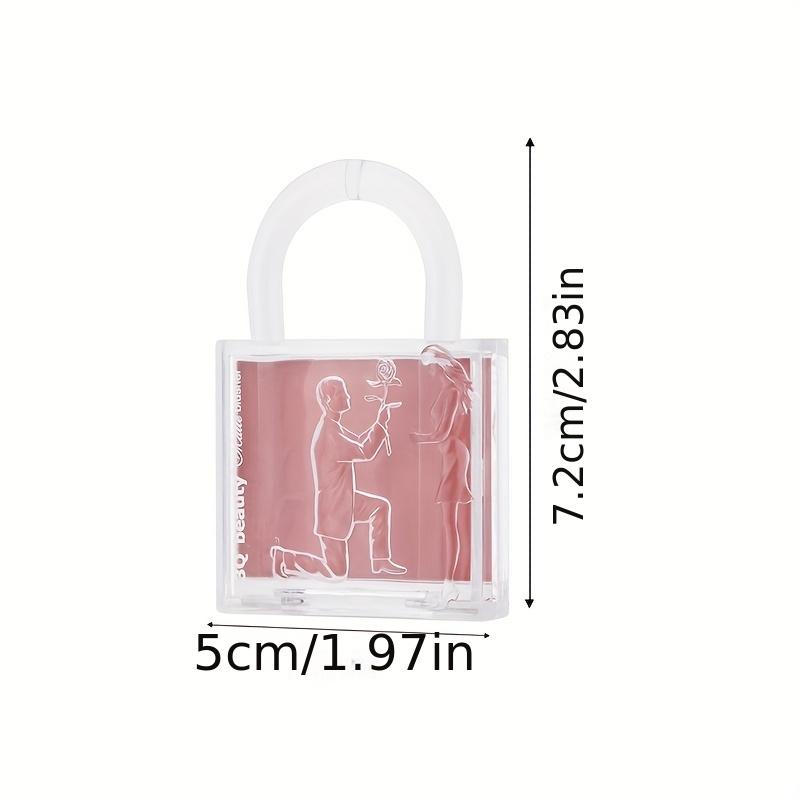 Lehká tvářenka Lock Dlouhotrvající Hydratační přírodní tvářenka proti rozmazání Monochrome Matte Shadow Powder