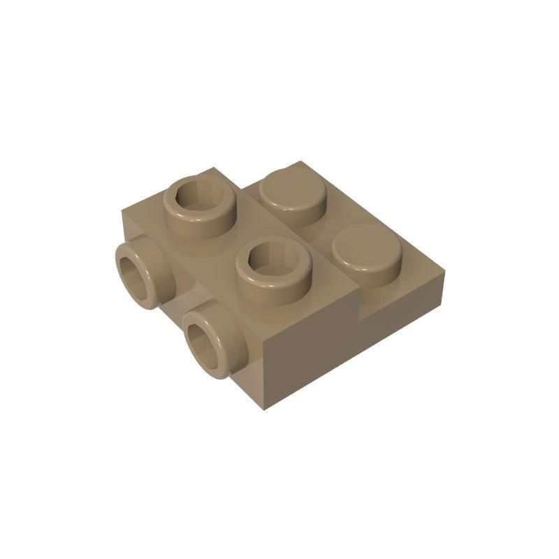 50pcs 99206 Plate Modified 2x2x2/3 With 2 Studs On Side Bricks Toys For Technical Buildings Blocks Gift DIY MOC Compatible