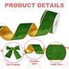Velvet Ribbons Gift Wrapping Ribbon Christmas Ribbon for Craft Birthday Wedding Festival Holiday Decoration 10 Yards X 2.5"