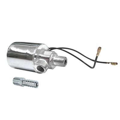 Bocina Eléctrica Solenoide Cromado 1/4" 12v/24v Para Camión/Furgoneta Solenoide Eléctrico de Bocina