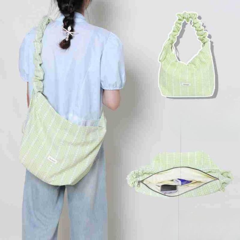 Sweet and Fresh Girl's Bag, Large-capacity Crossbody Bag, Artistic Tote Bag, Cloth Bag