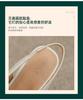 Mary Jane Sandals Women's Head One Button Thick Heel Back Air Versatile Commuting Style Shallow Mouth Single Shoes