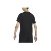 Nike Tricou Casual Pulover cu Gât Rotund cu Imprimeu Logo cu Mânecă Scurtă Bărbați Topuri Negru DZ2707-010