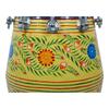 Indian Handmade Folk Musical Instrument – Printed Nut & Bolt Dholak with Bag