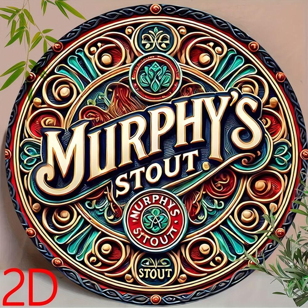 Metal Tin Sign Retro Art 20x20cm Home Wall Decor