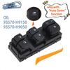 Window Control Switch for Kia Rio 2018   Electric Glass Regulator Controller Button 93570-H9150 93570-H9050 Auto Parts