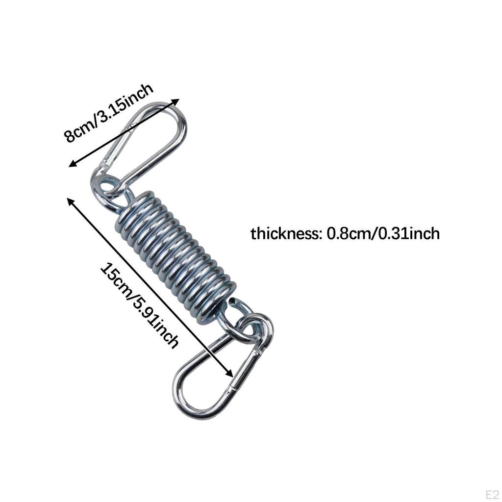 Kit for , Tension Brackets, Versatile Spring System Punching Bag And Outdoor Swing Seat