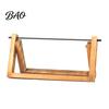 Craft Room Organization Accessories Wooden Crochet Yarn Holder, Rotatable Portable Organizer Rack, Stable Holder for Knitting Mortise And Tenon Frame