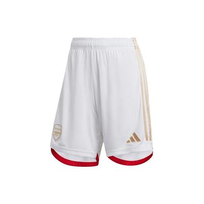 Arsenal 23/24 Home Shorts With Side Stripe And Elastic Waist Men Bottoms White HR6924