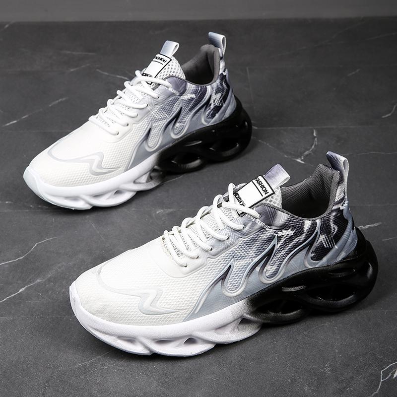 Running Shoes Men Lightweight Breathable Soft Casual Tennis Shoes Fashion Mesh Breathable Sneakers for Men