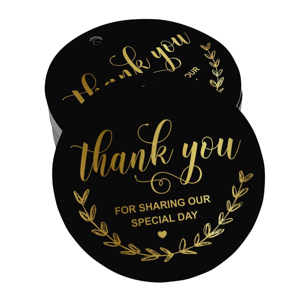 Inkdotpot Thank You For Sharing Our Special Day Bridal Shower-Baby Shower-Retirement-Wedding-Birthday Bottle Tag