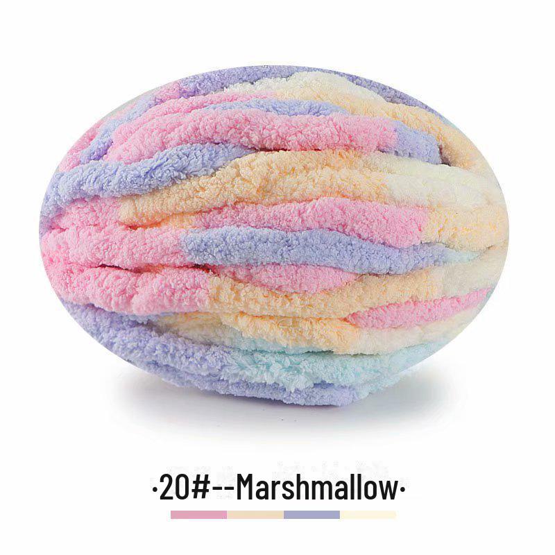 

Исландская шерсть: Ультратолстая полосатая пряжа для шарфов, шапок и одеял ручной работы