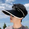 Summer Fashionable Anti UV Sun Protection Visor Large Brim for Men and Women Sun Protection Hat