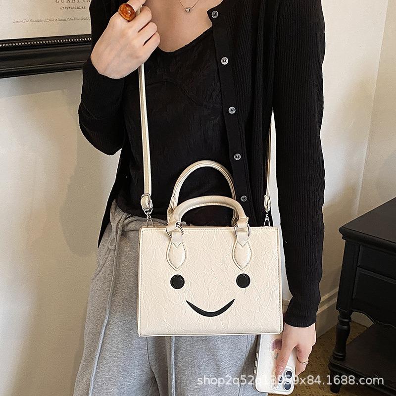 New fashionable trendy hand-to-hand crossbody bag, summer fresh women's small square bag