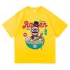 O Incrível Circo Digital Jax Camiseta de Ramen Moda Masculina Engraçada Caine Pomni Camiseta Unissex Coelhinho Fofo Macarrão Camisetas de Algodão