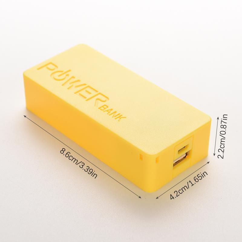 5600Mah 2X 18650 USB Power Bank Ładowarka Bateria Etui Pudełko DIY Na Telefon Ładowanie Elektroniczne Dla Baterii Li-18650 DC 5V 1A