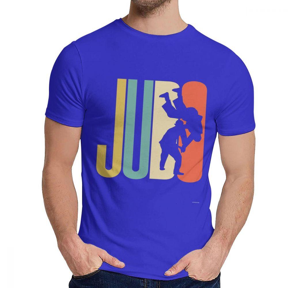 Judo Japansk kampsport T-shirt Mode Rundhalsad Nördig Unisex Bomull Stor Storlek T-shirt