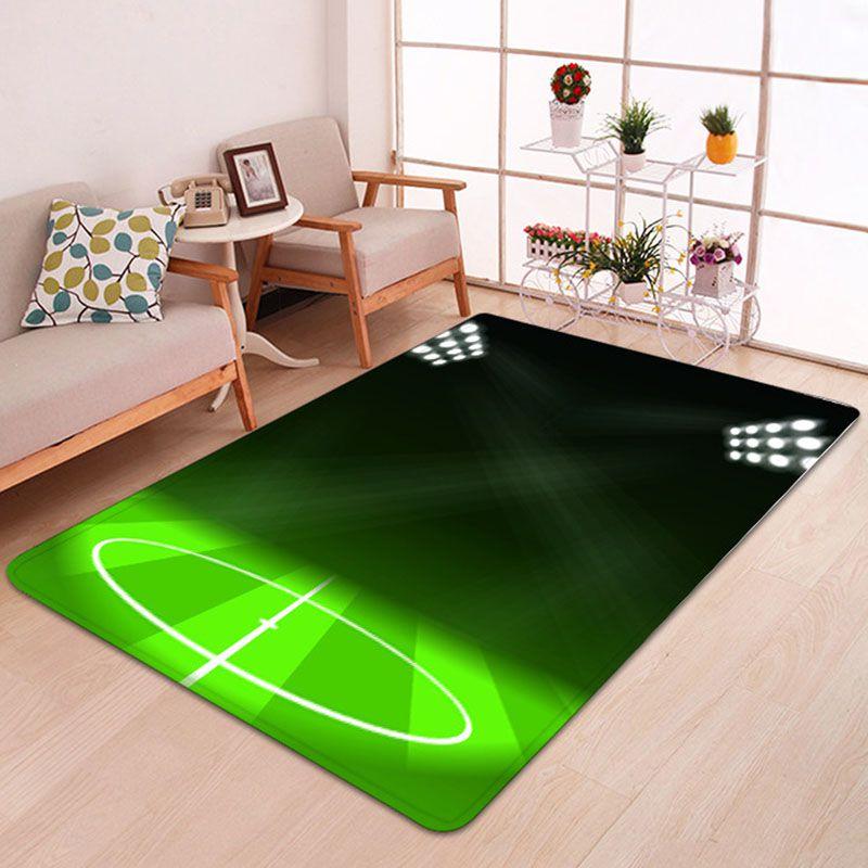 Luxurious Flannel Area Rug 2018 Football Rug Perfect For Boys Game Play Mats In Living Room