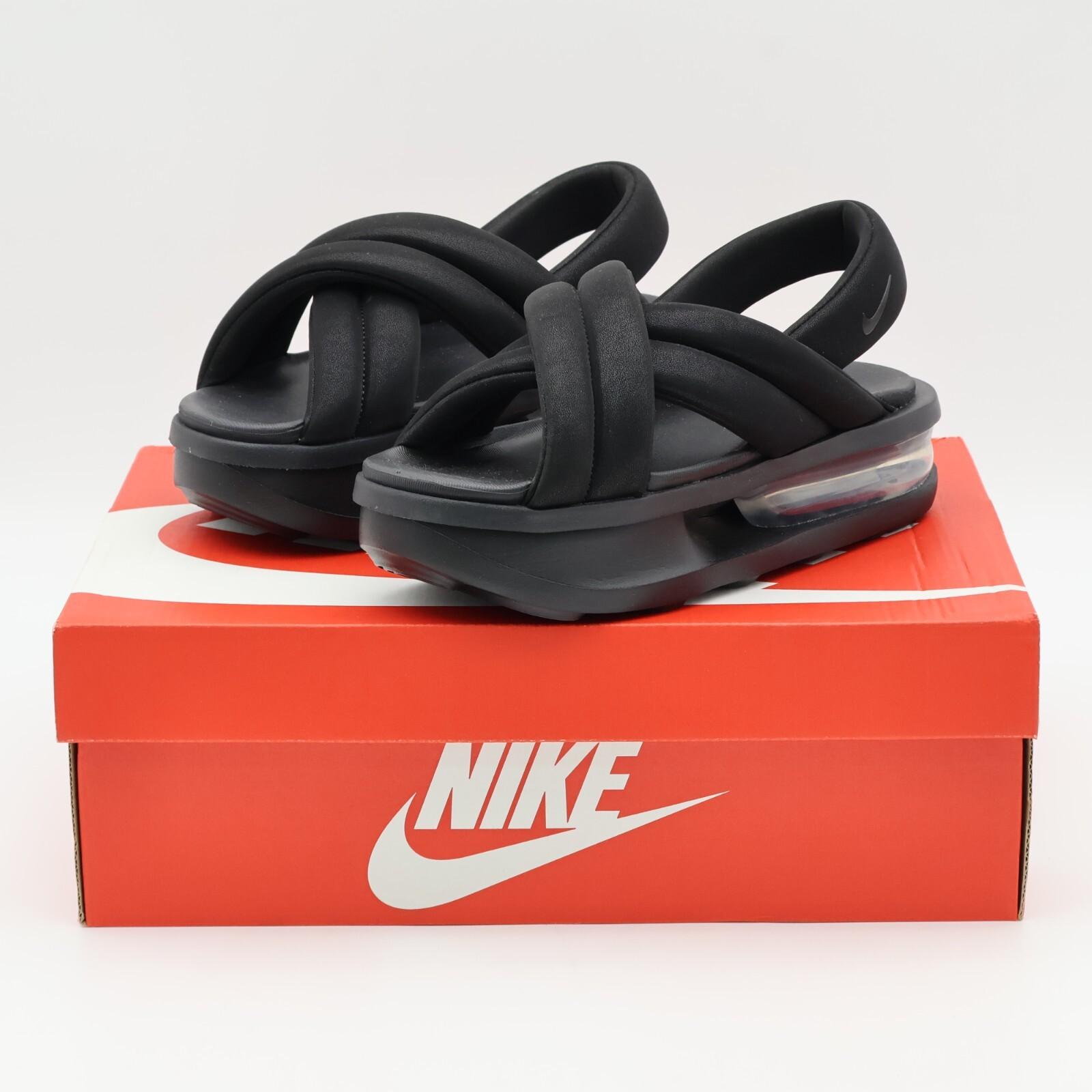FJ5929-003 Nike Air Max Isla Шлепанцы Черный Антрацит (Женский) 6W