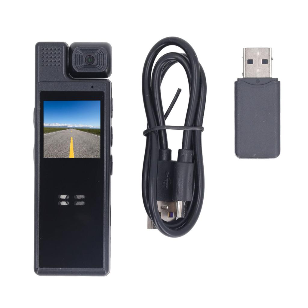 Rückenclip Sportkamera Wasserdicht Stoßfest 1080P Fahrtkamera Tragbarer Videorekorder für Outdoor-Aktivitäten