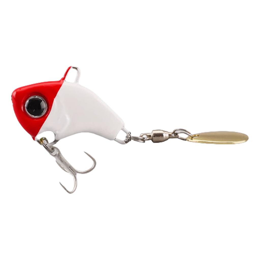 5Pcs Spinner Fishing Lures with Hook Long Cast Metal Lures Hard Metal Spinner Baits Fishing Accessories for Freshwater