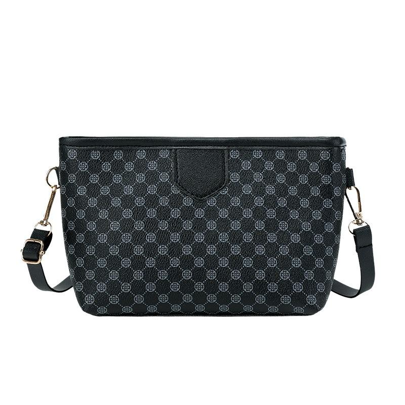 Women's bag fashionable new color contrasting messenger small square bag change small bag shoulder bag women's bag one piece