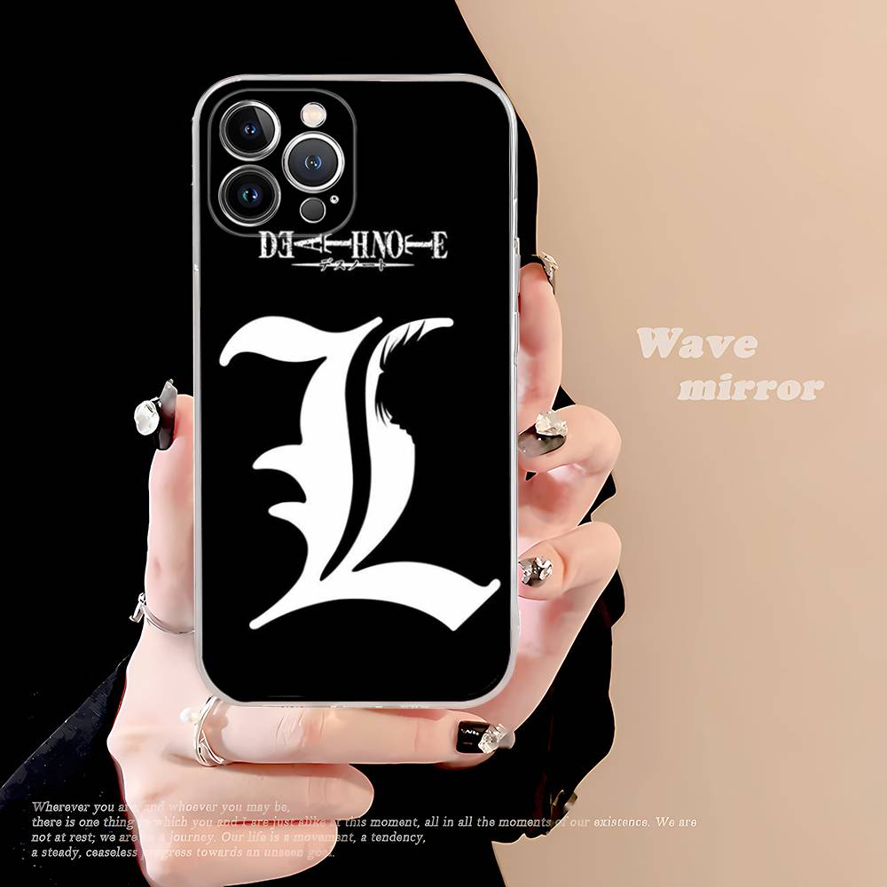 D-Death Note TPU Silicone Case For IPhone 11 12 13 14 15 16 17 Pro Max Shockproof Clear Back Cover