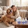 Hond Kalmerende Feromoon Diffuser Kit 4-in-1 Bevat Diffuser Stekker en Drie Navulflesjes voor Huisdieren Angstverlichting en Stressvermindering