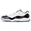 Air 11 Retro Low BP 'Concord' (Unisex) White / Black-Dark Concord Kids' Basketball Shoes 505835 153
