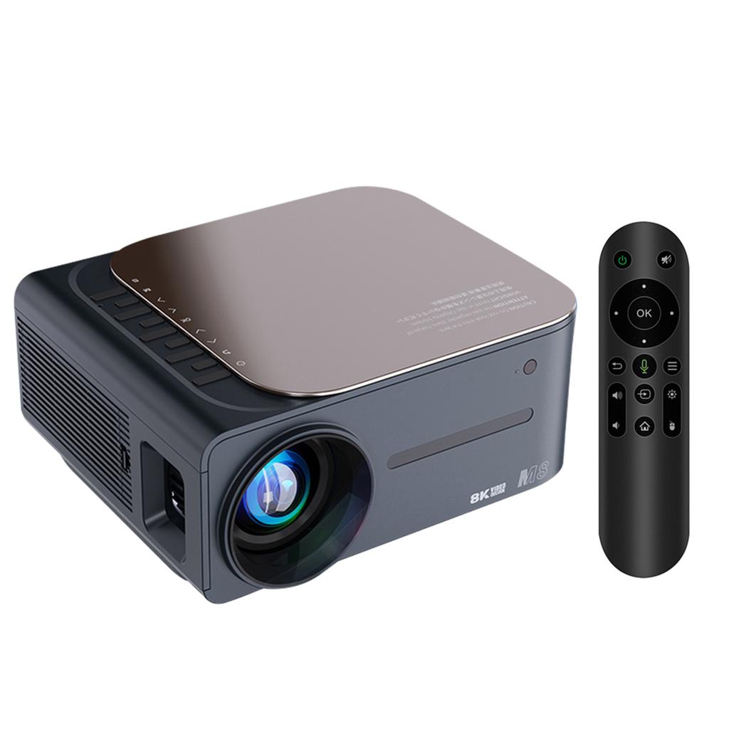 Homgeek 1080P Projector Home Theater Video Movie Projector 2.4G 5G WiFi BT5.0 Android 9.0(2G+16G) Support 200 Inch