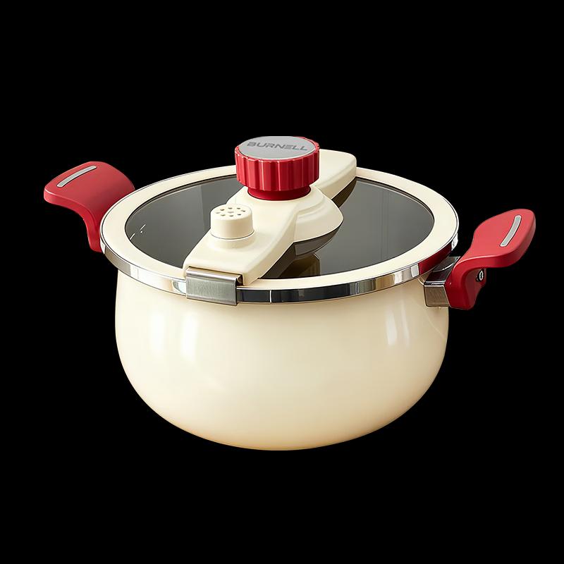 BURNELL Titanium Core Rotary Micro-Pressure Cooker
