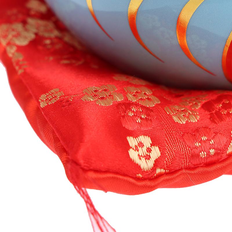 Japanische Keramik-Daruma-Puppe, Glücksbringer, Glücksschmuck, Bastel-Sparschwein