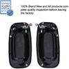 ONER Left and Right Pair of Black Exterior Door Handles, Fit for 1999-2007 Chevy Silverado,GMC Sierra 2002-2006 Cadillac