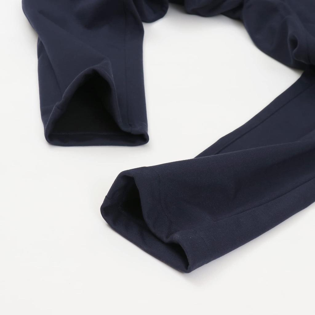 Champion Golf Long with Men's Pants, Stretch, Warm, Water-Repellent, Windproof, One-Point Logo, Navy, C3-YG208