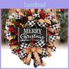 Christmas Wreath Merry Door Hanging Red Fruit Garland Simulation Xmas Ornament