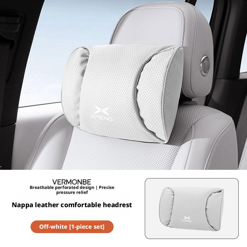 

1 pc car seat headrest/neck pillow, lumbar support pillow, custom logo, interior car accessory, for XPeng G6 G7 G9 P5 P7 X9 G3