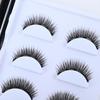 Magnetic Eyelash Set: 3 Pairs with Applicator & Eyeliner, Plus 5 Pairs of Comfortable Multi-Layer False Eyelashes