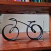 S/L Acrylic Minimalistic Bicycle Sculpture Bicycle Ornament Personality Table Decoration Items Office Decoration Minimal Gift