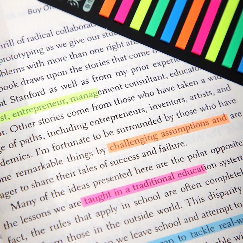 Cheap Colorful Fluorescent Sticky Notes for Translucent Waterproof ...