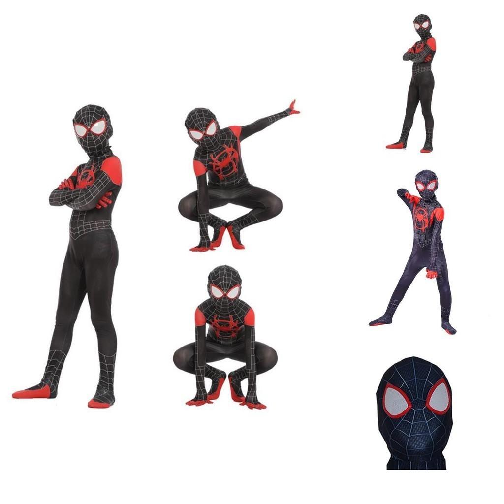 High-quality Spider-man Into The Spider-verse Cosplay Costume With Perfect Stitches