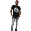 Guardians Of The Galaxy Herren-Baumwoll-T-Shirt „Rocket Powered“.