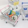 Xiaohongshu același copil simulare jucării casă de joacă jucării mini cărucior de cumpărături supermarket cărucior