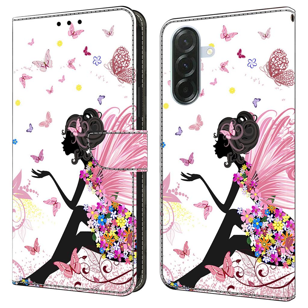 For Samsung Galaxy A57 5G Case Foldable Stand Wallet Pattern Printing PU Leather Flip Phone Cover