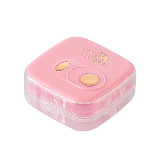 Yousheng Portable Pill Box, 8 Compartment Travel Pill Organizer, Sealing Waterproof Dustproof Medicine Case, for Daily Supplements And