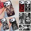 Baphomet Gothic Satan Phone Case For Apple iPhone 17 Air 16E 15 14 Plus 13 12 11 Pro Max Mini Funda Cover