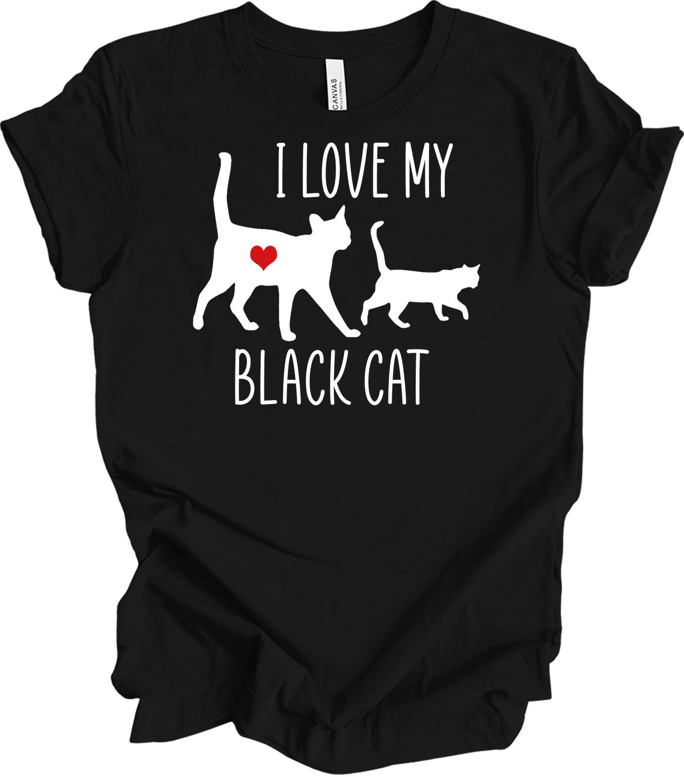 I Love My Black Cat - Heartfelt Pet Lover Tee XXXL