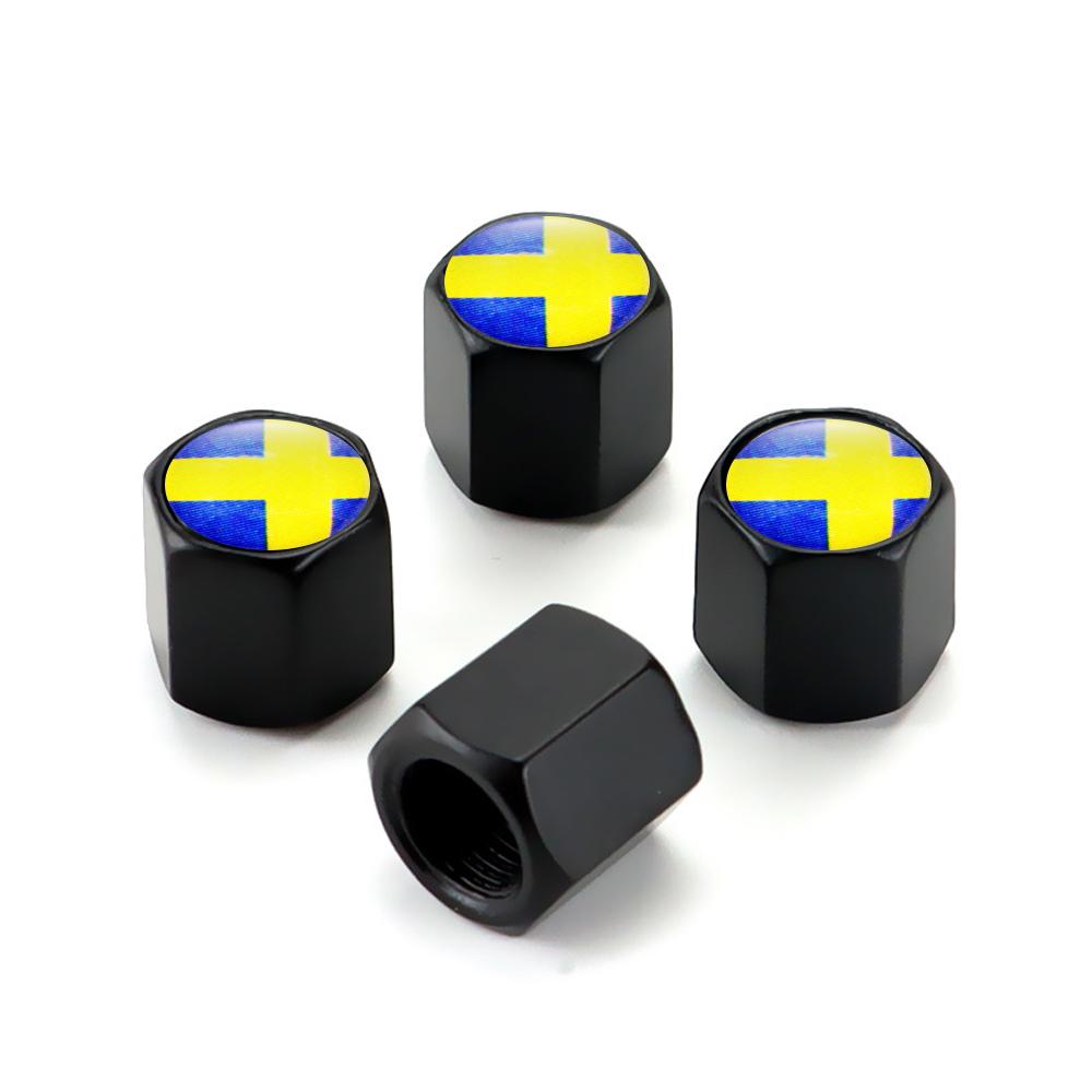 Set de 4 Bucăți Accesorii Auto Pentru Mașini Volvo Saab Capace Tije Valve Aer Roți Pentru Toyota Suzuki Mazda Ford Stilizare Auto