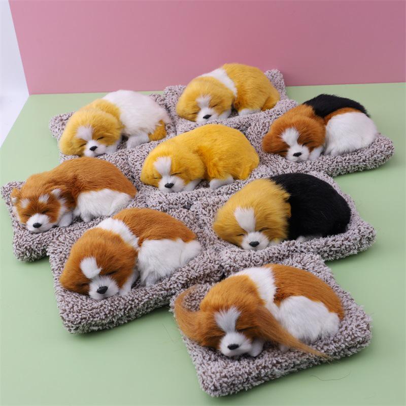 Simulated Kitten Meow Bamboo Charcoal Deodorizing Plush Cushion for Car & Home Decoration