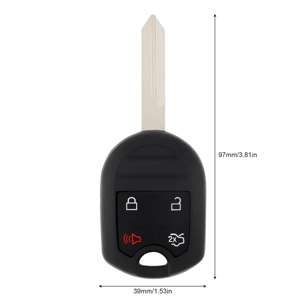 2pcs CWTWB1U793 315MHz 4 Buttons Keyless Entry Remote Replacement for with 4D63 80Bit Chip Wear-resistant